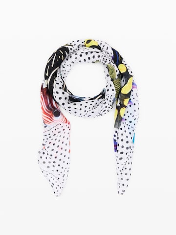 Desigual - Pañuelo en blanco