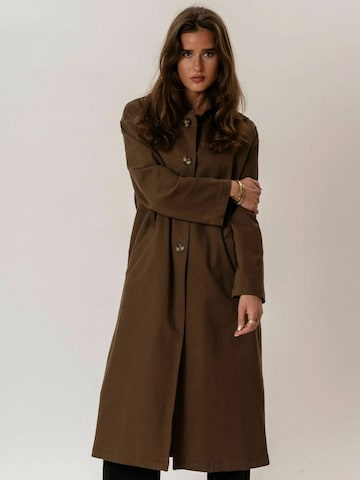 Veste mi-saison ' Harper ' ITS MAY en marron : devant