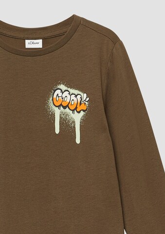 s.Oliver Shirt in Braun