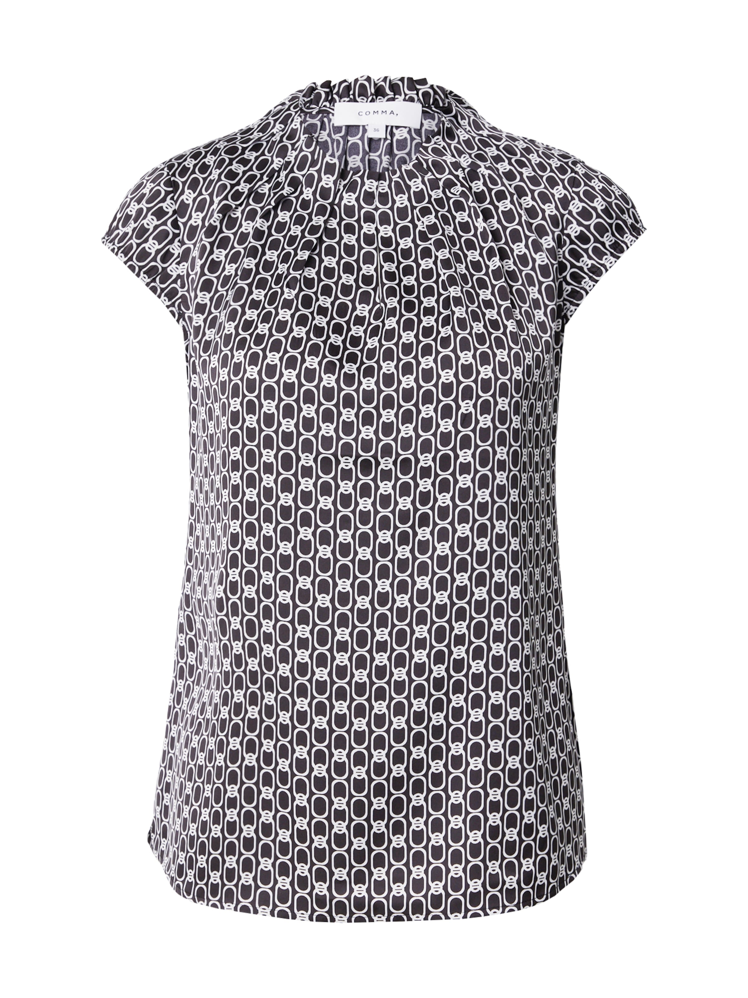 COMMA Bluzka w kolorze czarny: przód