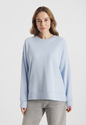 Frieda & Freddies NY Sweatshirt in Blue: front