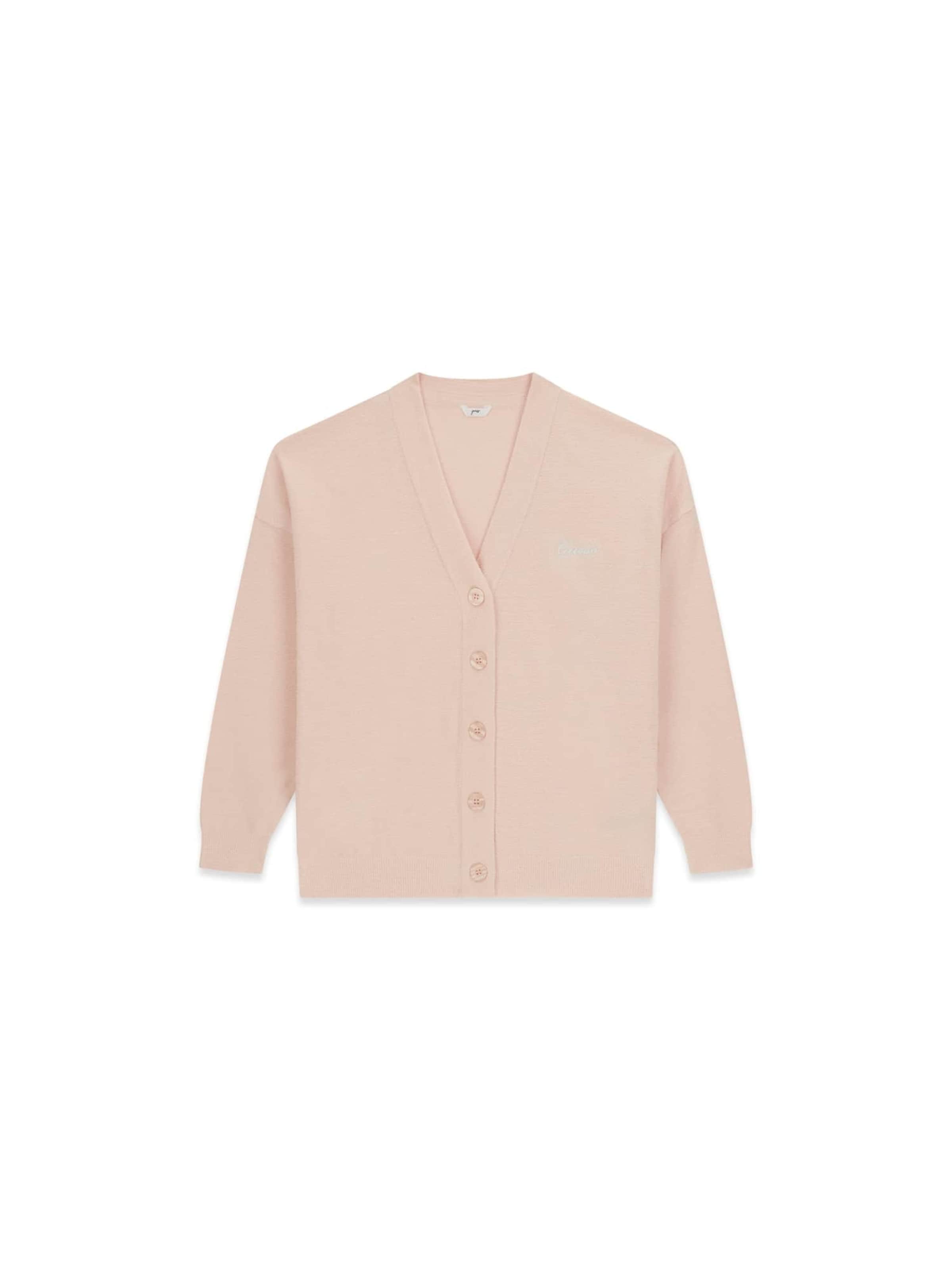 GUESS Strickjacke 'Aria' in Pink: Vorderseite