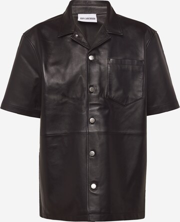 Han Kjøbenhavn Comfort fit Button Up Shirt in Black: front