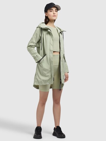 khujo Between-Seasons Coat 'Games2' in Green