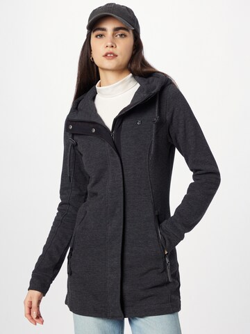 Ragwear Sweat jacket 'Letti' in Grey: front