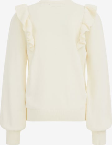 WE Fashion - Pullover em branco