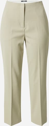 Regular Pantalon à plis ESPRIT en beige : devant