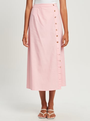Calli Skirt 'WYNTER' in Pink: front