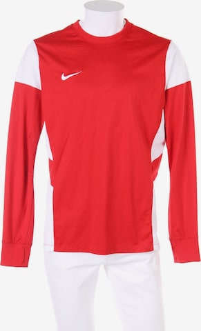 NIKE Sport-Shirt L in Rot: predná strana