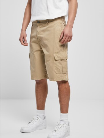 Urban Classics Loosefit Shorts in Beige: predná strana