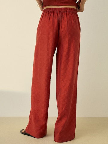 Next Wide leg Broek in Rood