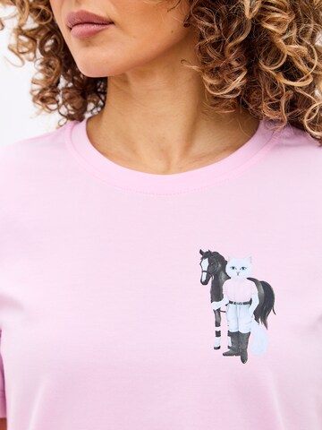 CAT by Maniita Lacitta Shirt in Pink