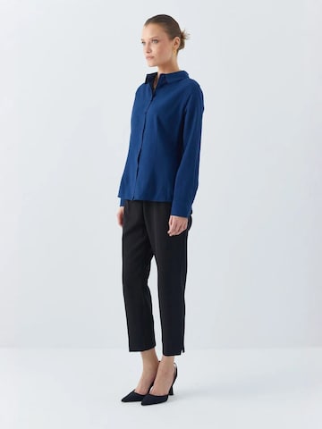 MixRay Bluse in Blau
