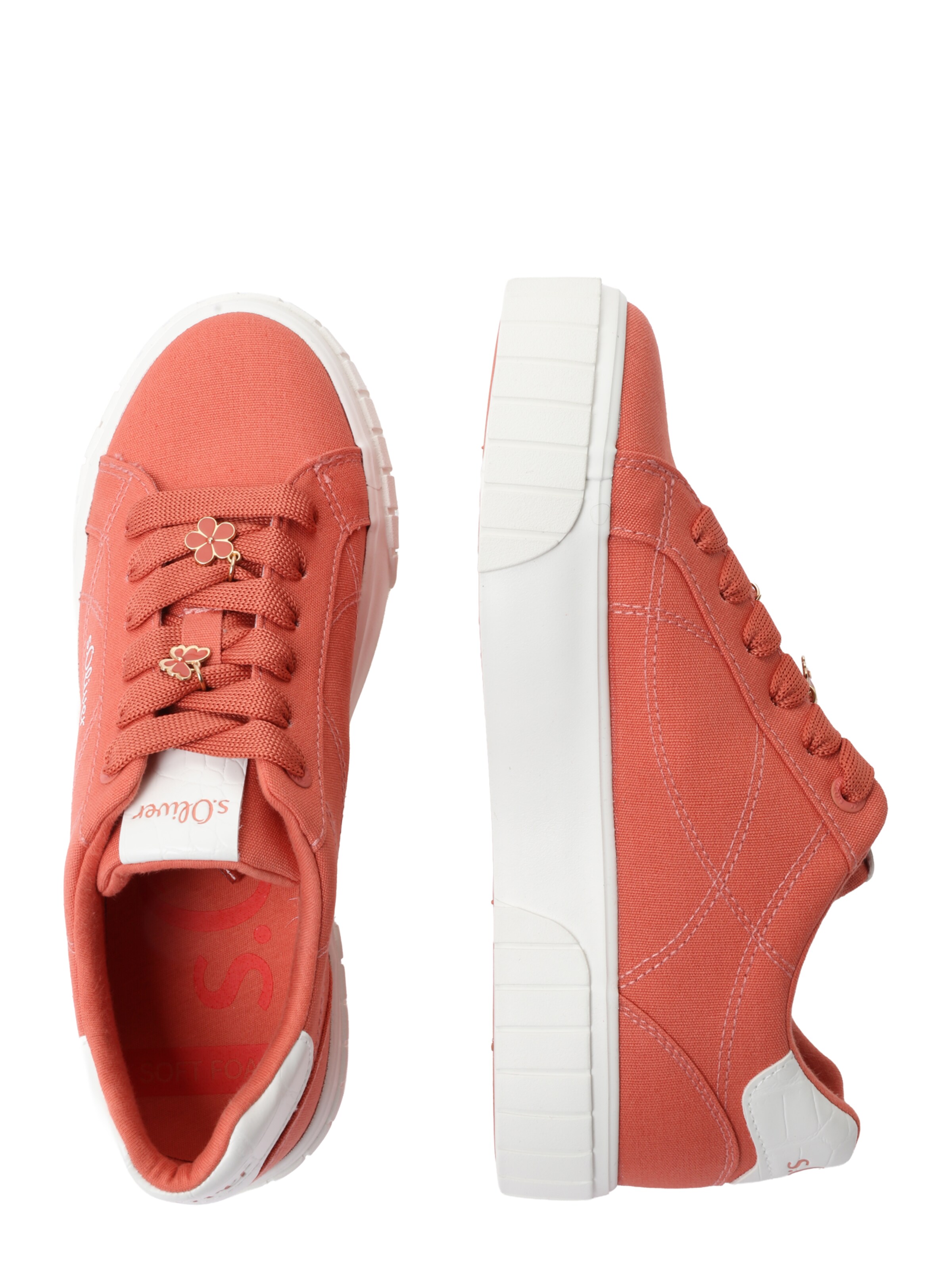 s.Oliver Sneakers laag in Oranje