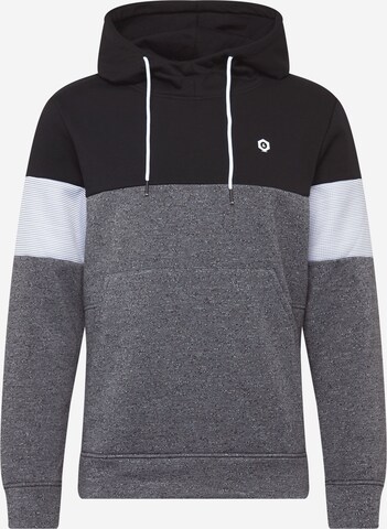 JACK & JONES Regular fit Sweatshirt i grå: framsida