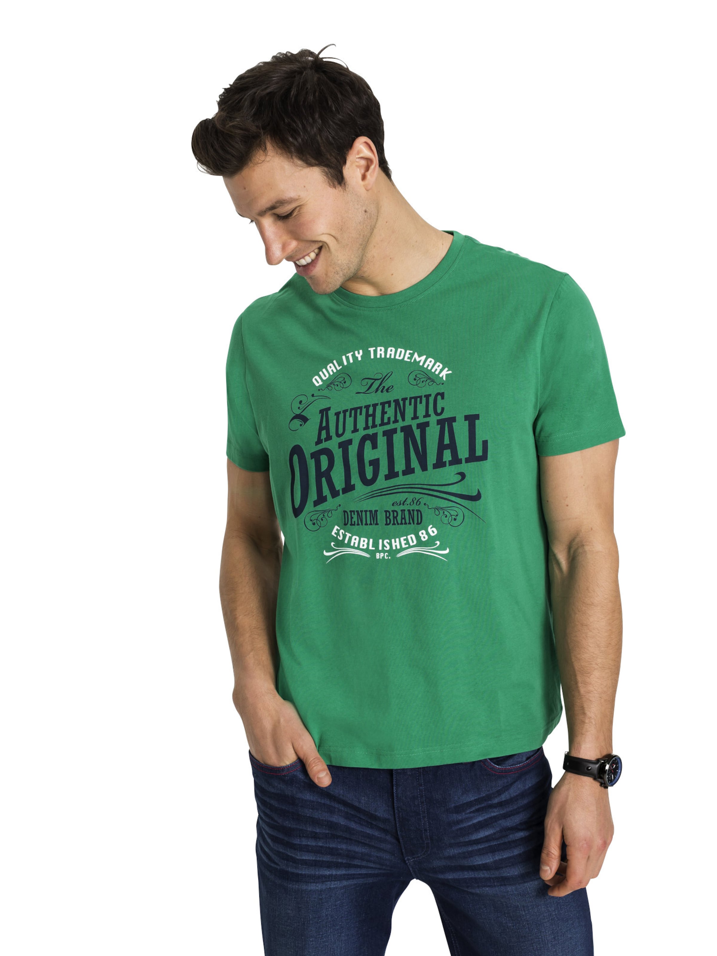 bonprix T-Shirt in Blau: Vorderseite