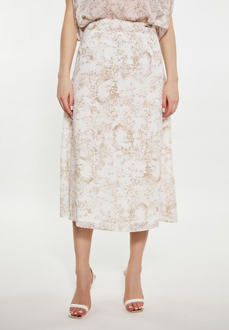 DreiMaster Klassik Skirt in White: front