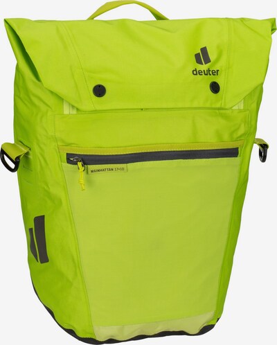 DEUTER Sports Bag 'Mainhattan 17+10' in Neon yellow / Black, Item view