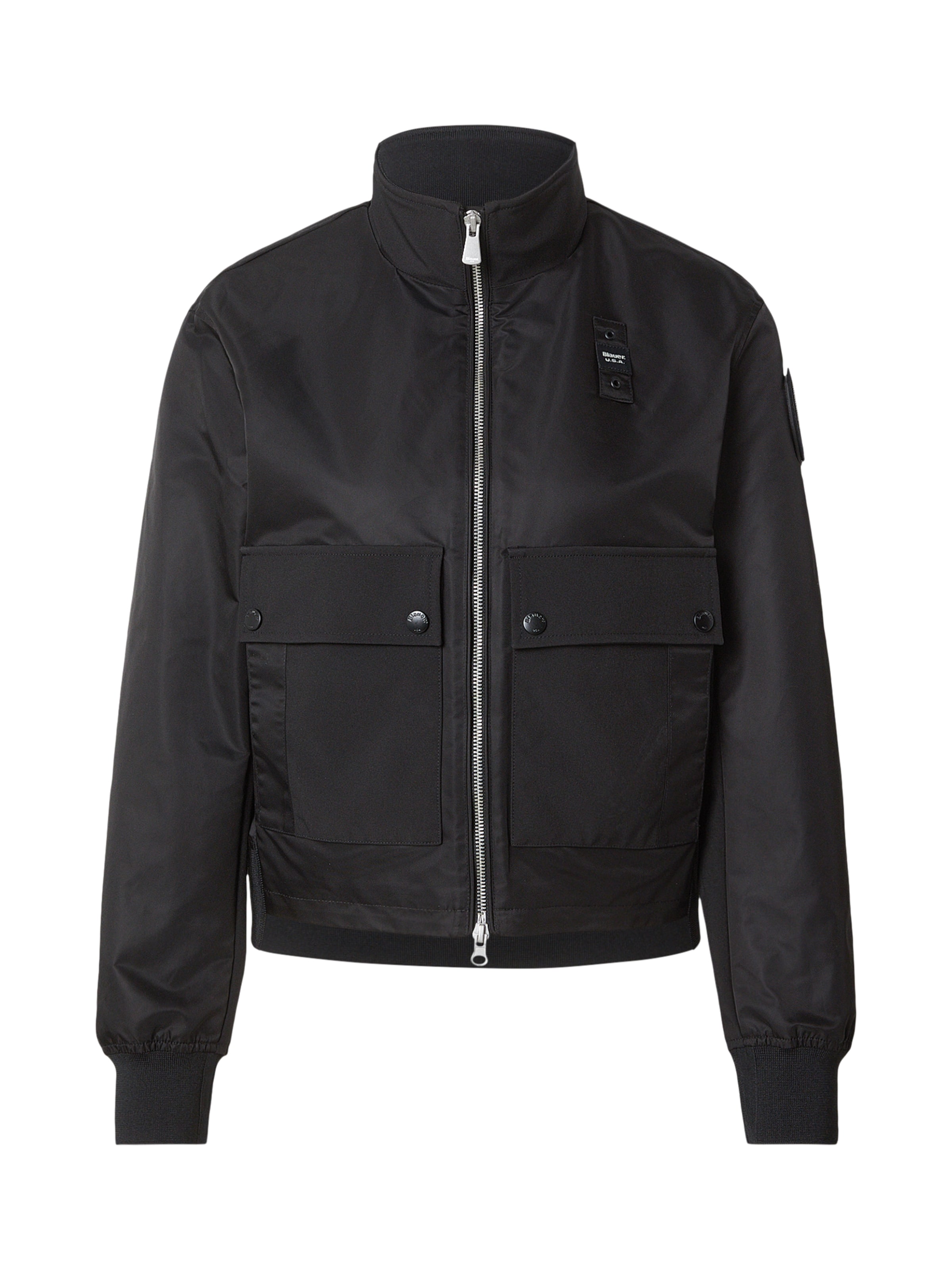 Blauer.USA Between-season jacket in Black: front
