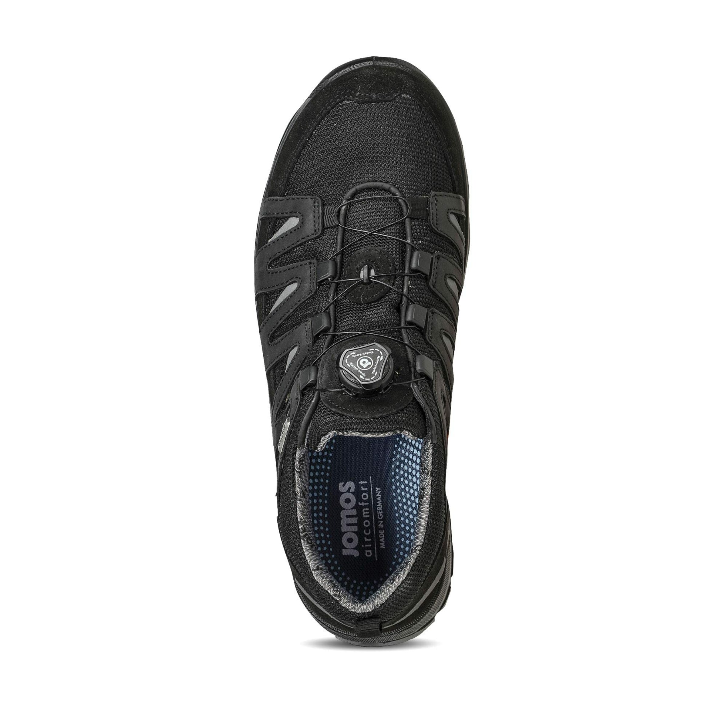 JOMOS Platform trainers in Black