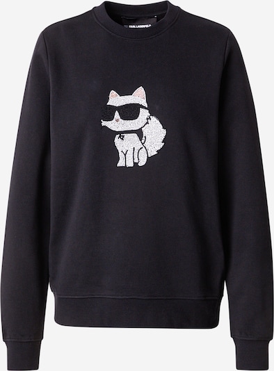 Megztinis be užsegimo iš Karl Lagerfeld, spalva – juoda / balta, Prekių apžvalga