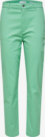 SELECTED FEMME Chino 'Marina' in Groen: voorkant