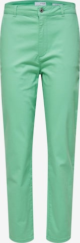 Pantaloni chino 'Marina' di SELECTED FEMME in verde: frontale