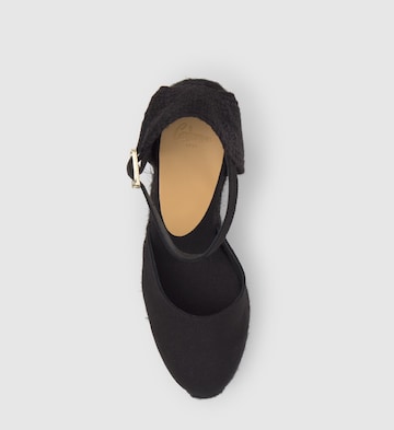 melns Castañer Espadrillas 'Carol'