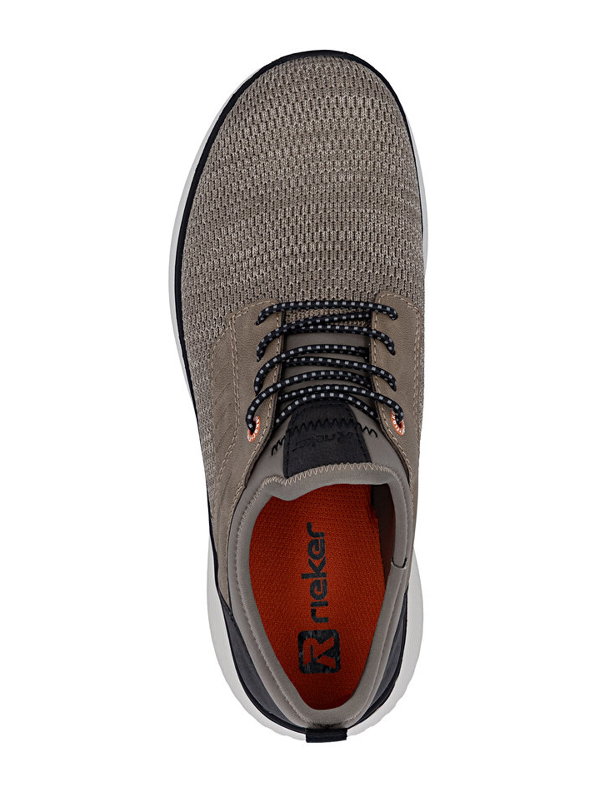 Rieker Trampki slip on w kolorze beżowy