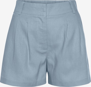 LASCANA Voltidega püksid, värv sinine: eest vaates