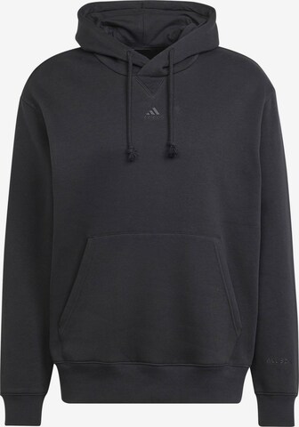 ADIDAS SPORTSWEAR Athletic Sweatshirt in Black: front