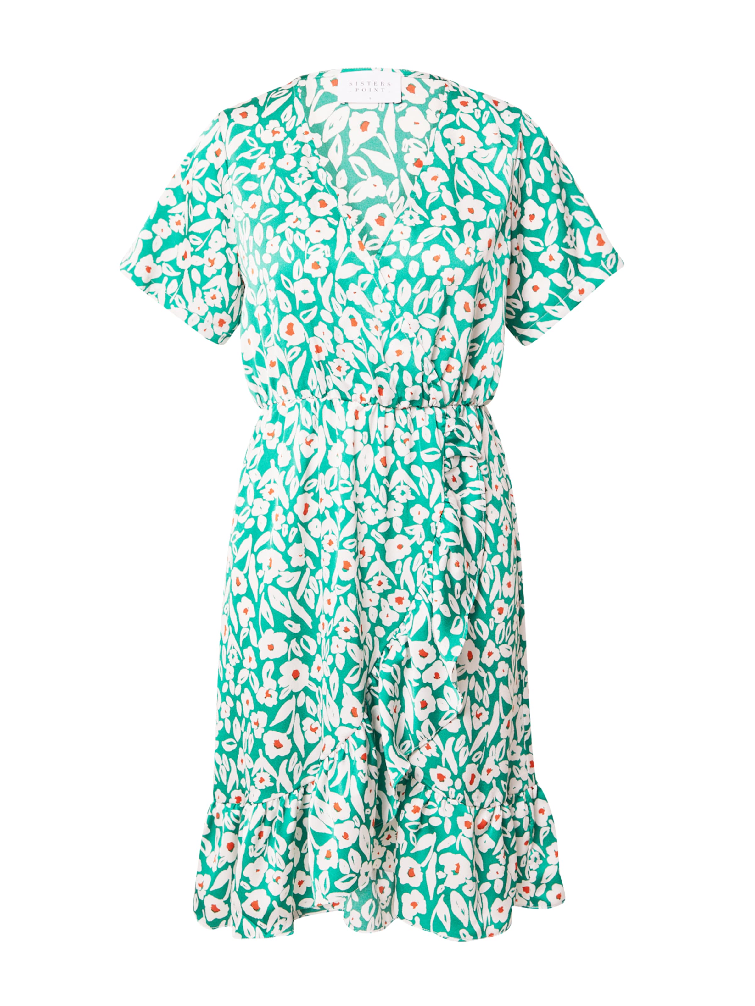 Robe d’été 'EZAI' SISTERS POINT en vert : devant