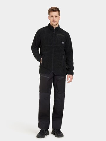 Didriksons Funktionele fleece-jas 'PHOENIX' in Zwart