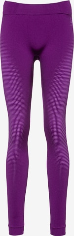 Sous-vêtements longs 'Performance Warm' ODLO en violet