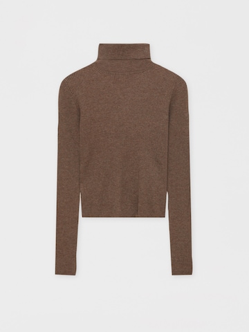 Pull-over Pull&Bear en marron