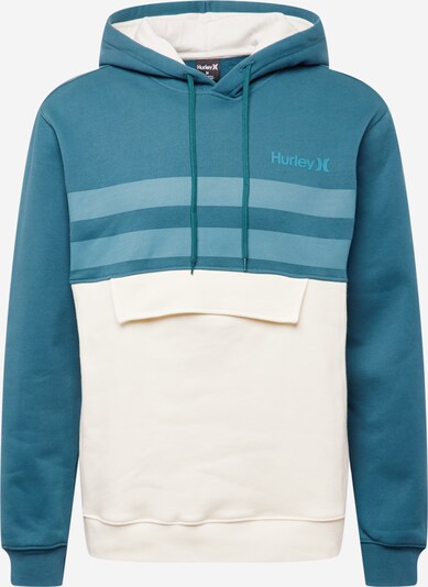 Hurley Athletic Sweatshirt in Blue / Smoke blue / Wool white, Item view