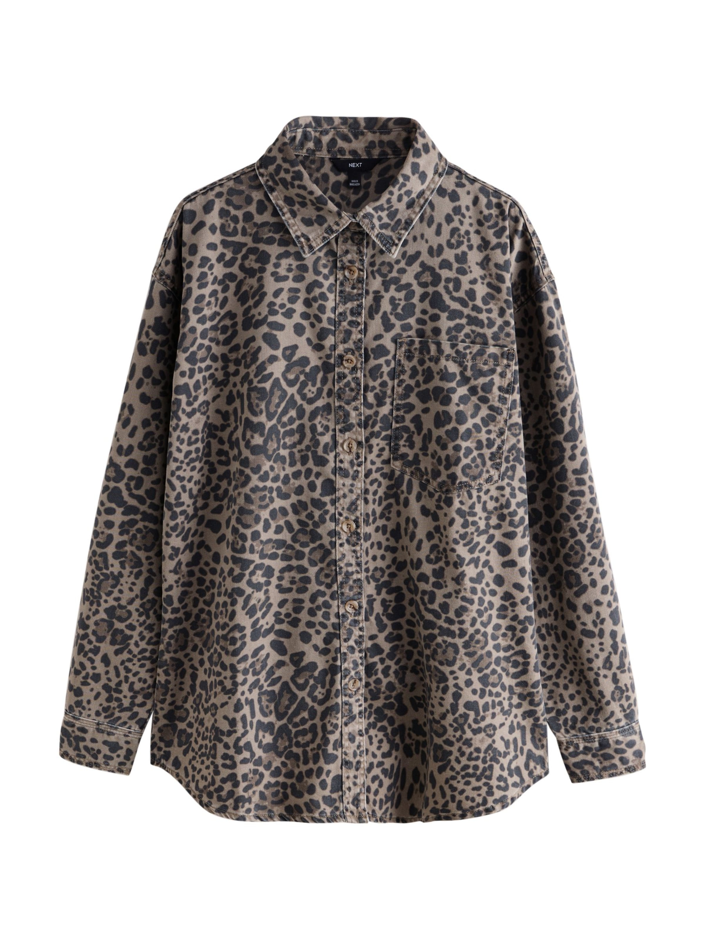 Next Блуза в кафяво: отпред