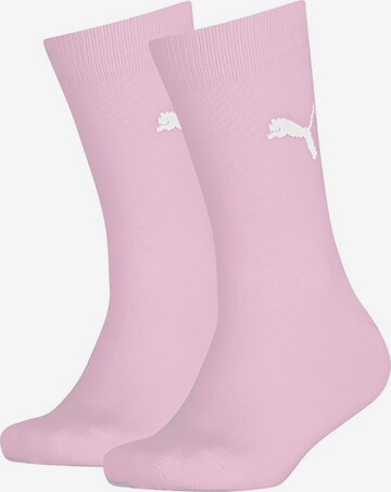 PUMA Socks in Pink: front