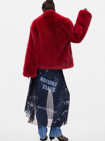 sarkans Desigual Ziemas mētelis