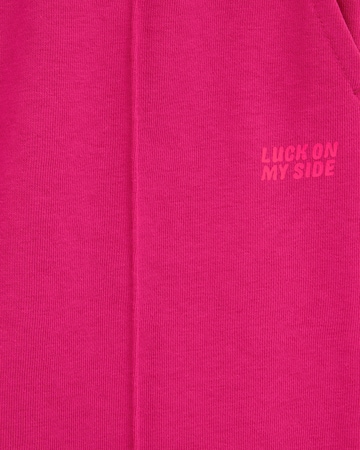 WE Fashion Regular Trousers in Pink