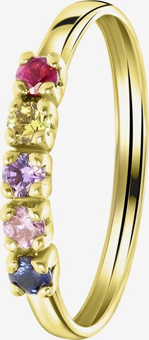 Lucardi Ring in Goud: voorkant