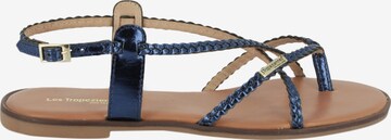 Sandalo di Les Tropéziennes in blu
