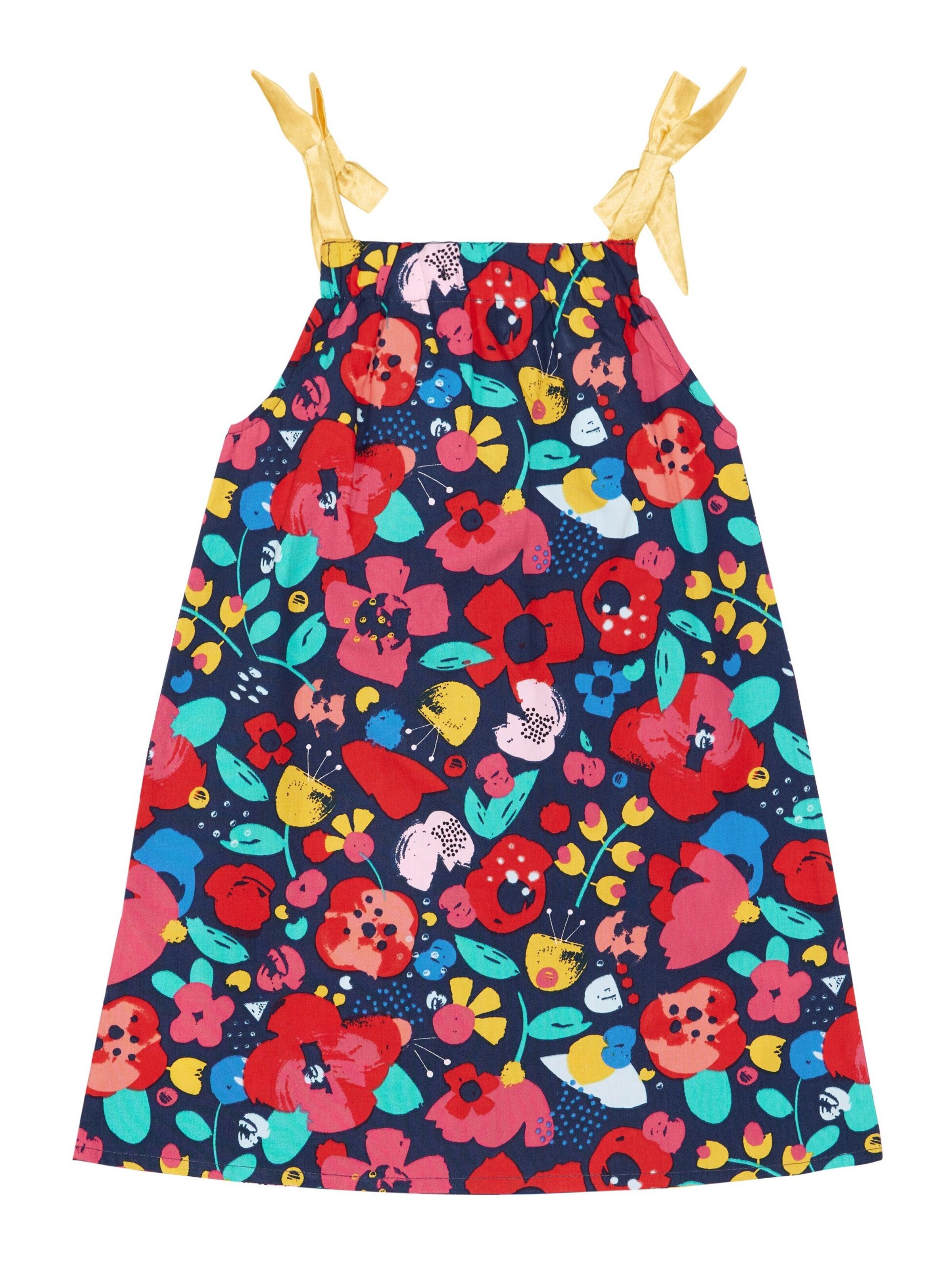 Abito 'Spring Flowers' di Denokids in blu
