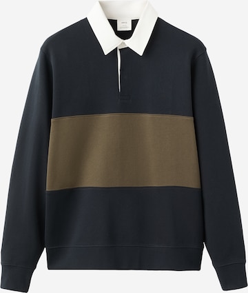 MANGO MAN Collegepaita 'PETERB' värissä sininen: etupuoli