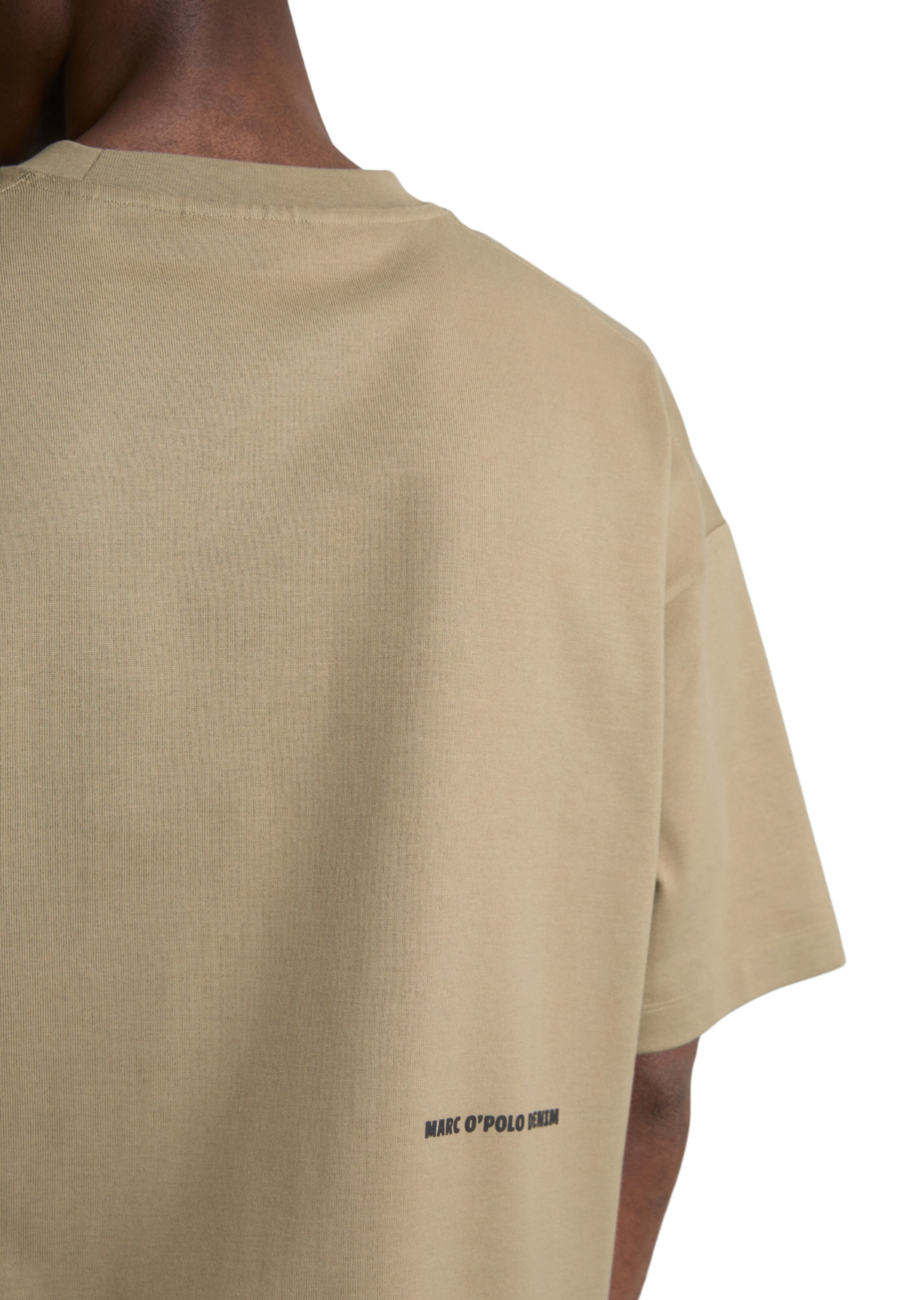T-Shirt 'DfC' Marc O'Polo DENIM en marron
