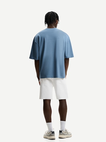 Bershka Loosefit Jeans in Wit