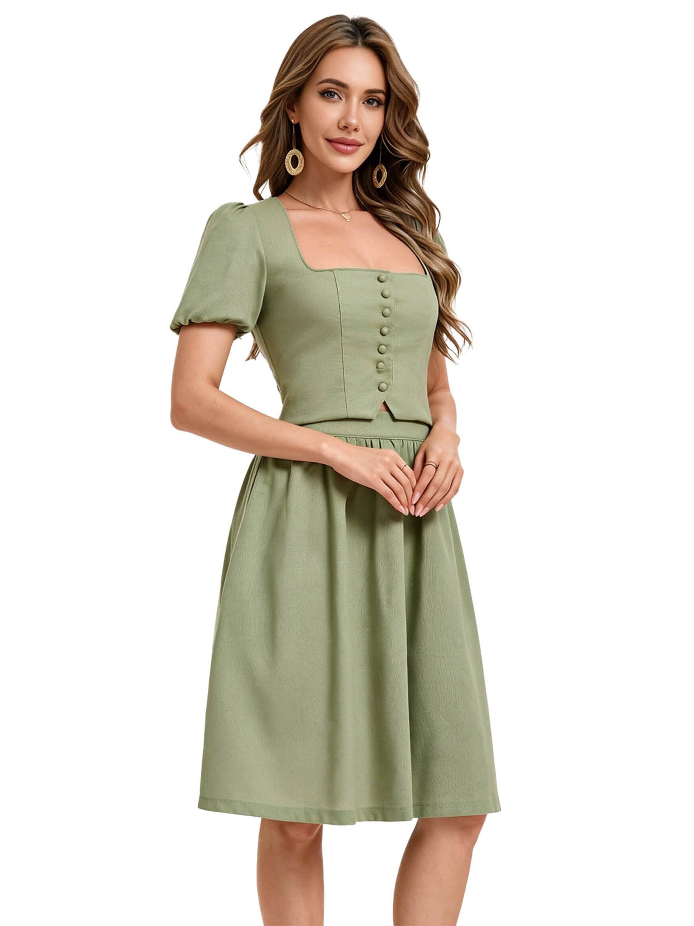 KoJooin Dirndl in Green