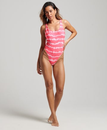 Superdry Bikini 'Batik' in Roze