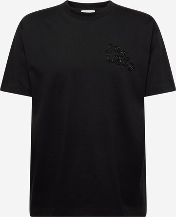 Soulland Shirt 'Kai' in Zwart: voorkant