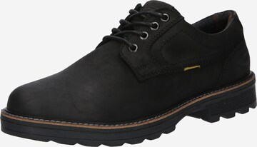 CAMEL ACTIVE Lace-Up Shoes in Black: front